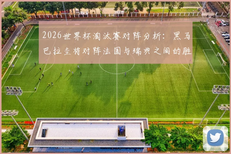 2026世界杯淘汰赛对阵分析：黑马巴拉圭将对阵法国与瑞典之间的胜者