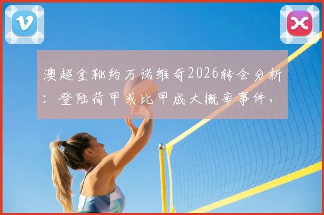 澳超金靴约万诺维奇2026转会分析:登陆荷甲或比甲成大概率事件,欧洲球探最新评估报告
