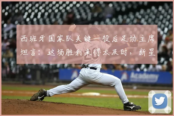 西班牙国家队关键一役后足协主席坦言：这场胜利来得太及时，新星亚马尔已成现象级球员